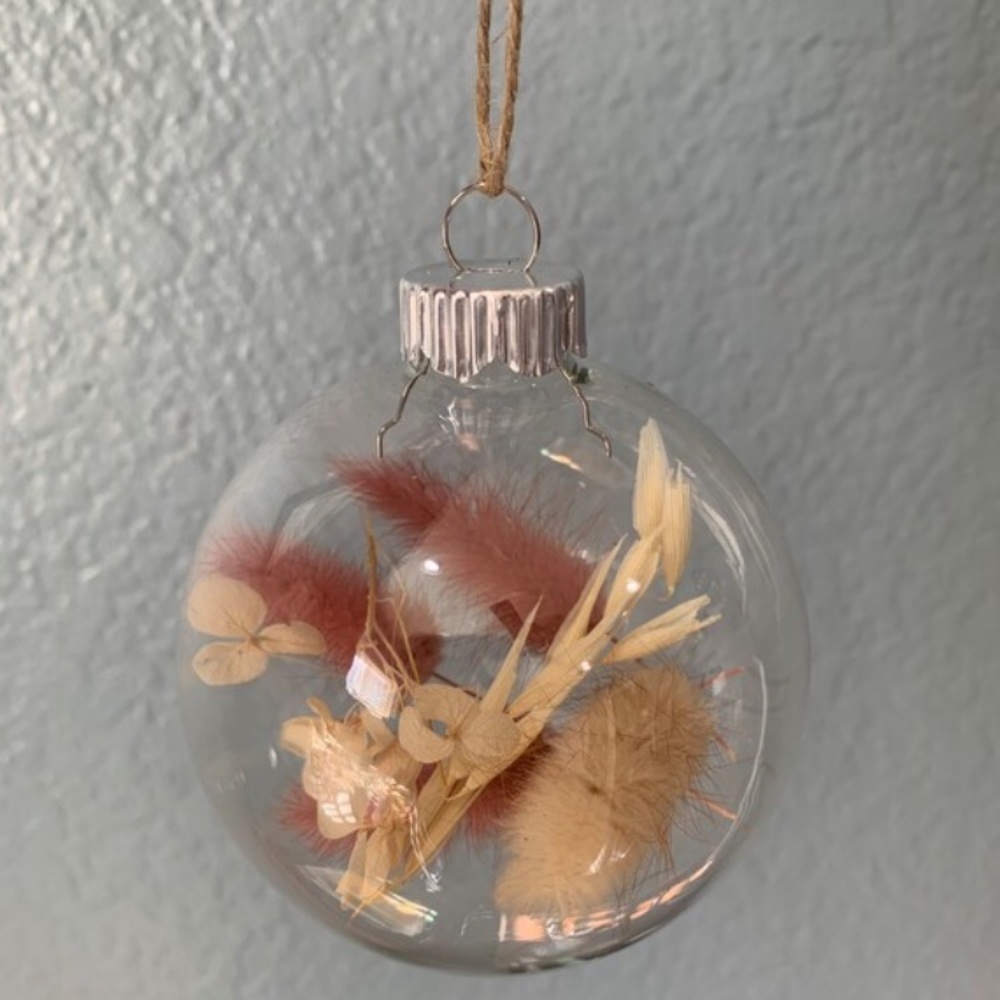 Handmade glass ornament